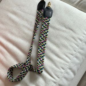 Clare V multi color bag strap